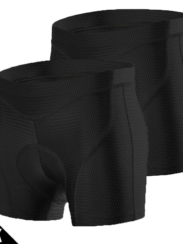 Arsuxeo Women's Cycling Under Shorts Cycling Padded Shorts Bike Underwear Shorts Padded Shorts Chamois Bottoms Sports Spandex Purple Fuchsia Blue Mountain Bike MTB Road Bike Cycling Clothing - LuckyFash™