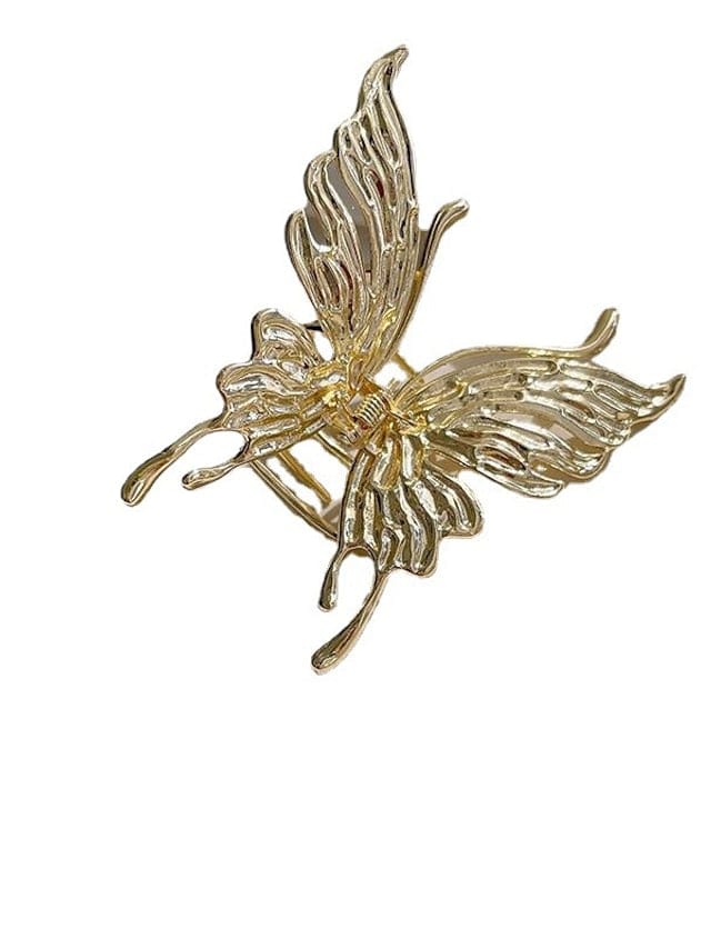 Metal Butterfly Hair Clip for Women and Girls - Daily Wear Hair Accessory
