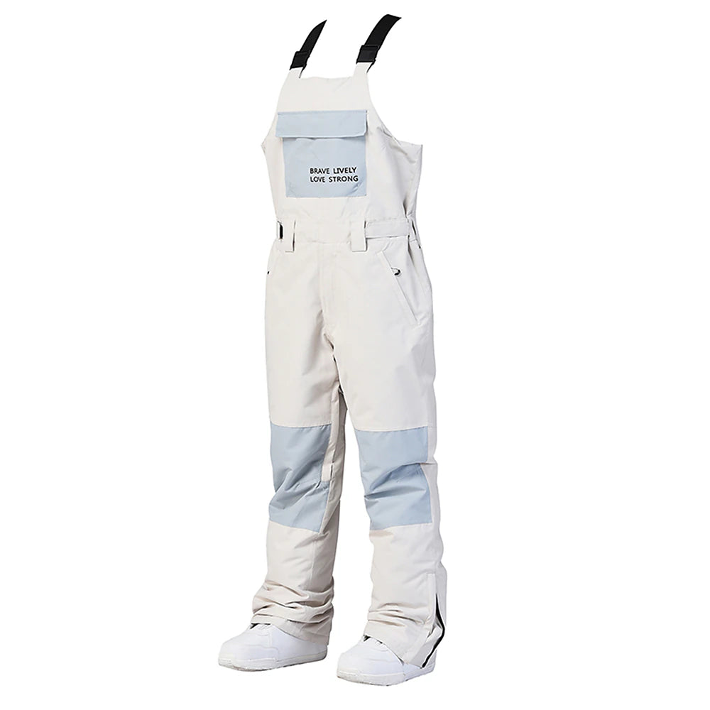 Men's Women's Ski / Snow Pants Outdoor Winter Thermal Warm Windproof Breathable Bib Pants for Camping / Hiking Snowboarding Winter Sports