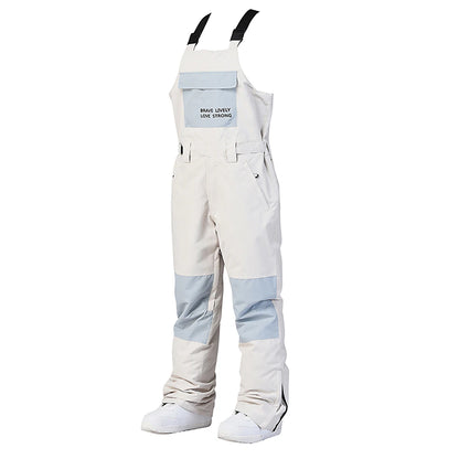 Men's Women's Ski / Snow Pants Outdoor Winter Thermal Warm Windproof Breathable Bib Pants for Camping / Hiking Snowboarding Winter Sports