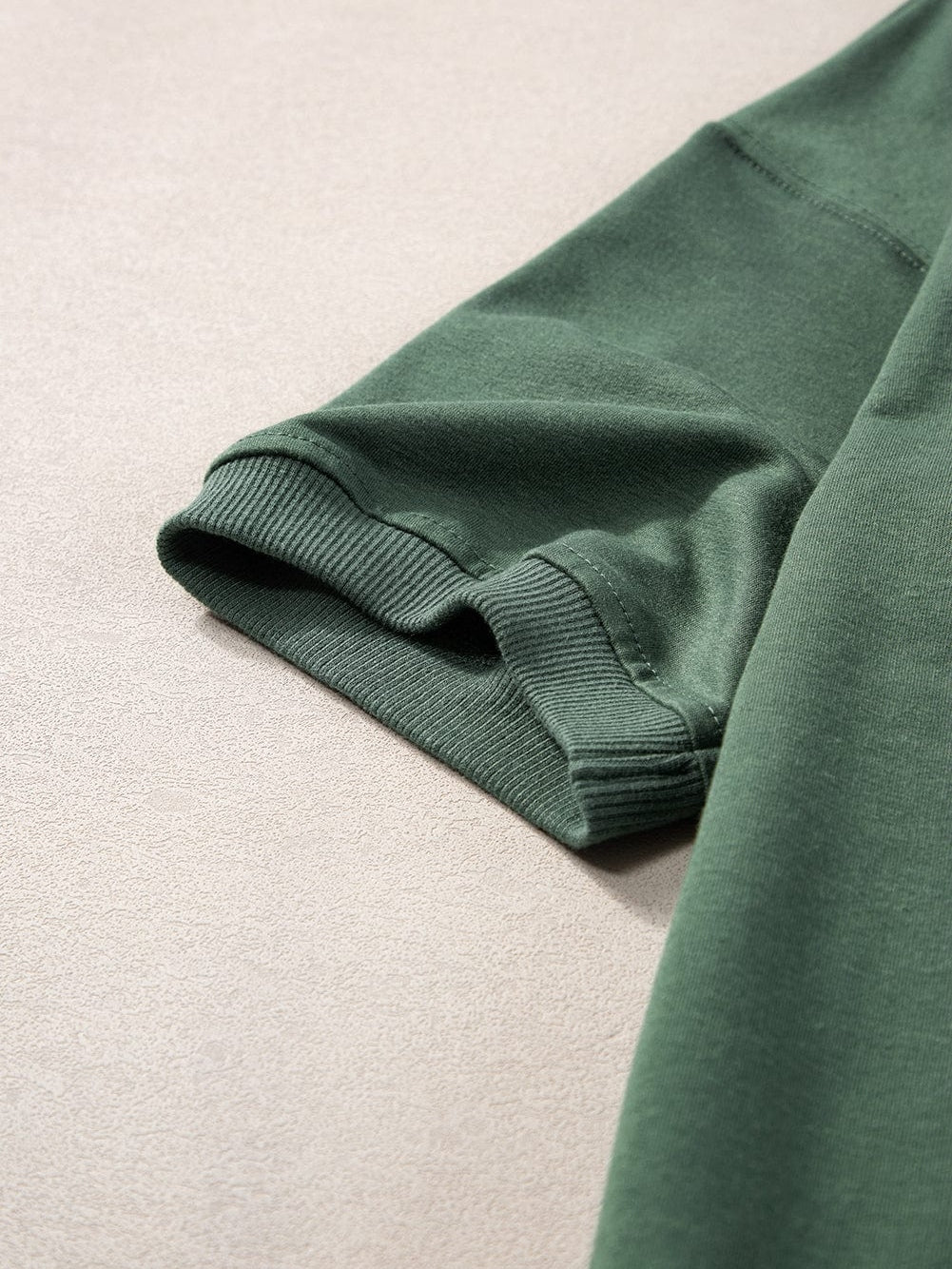 Modern Oversized Split Hem Pocket Tunic Top