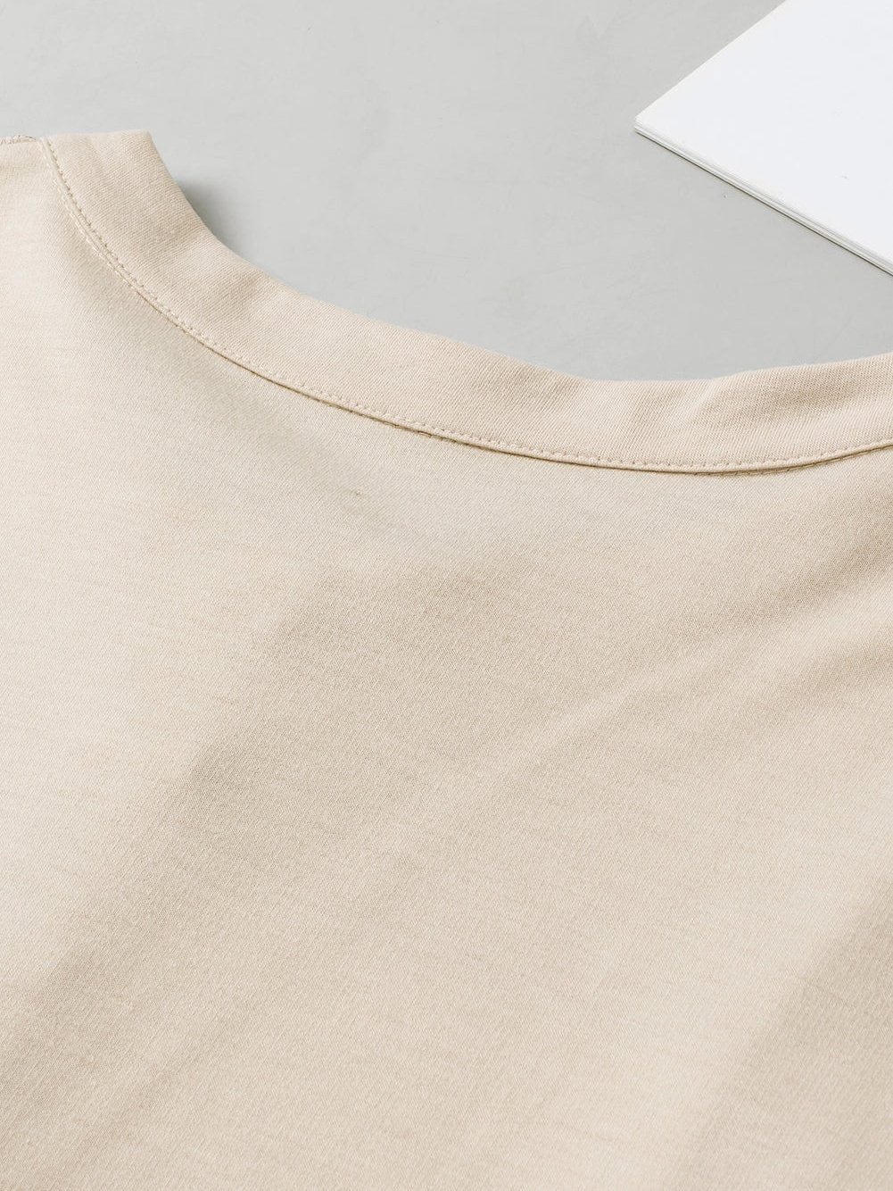 Multicolor Striped Round Neck Long Sleeve T-Shirt