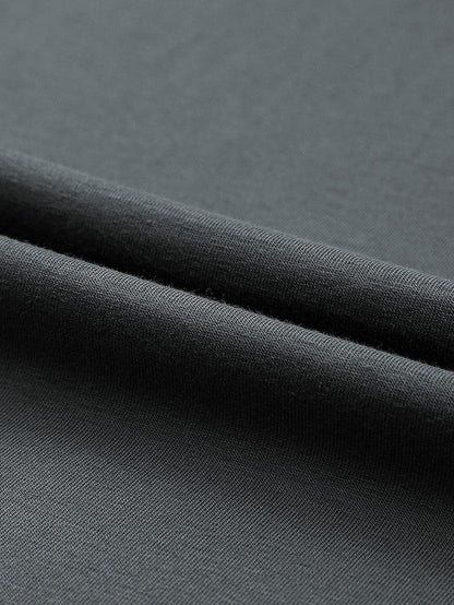 Musical Vibes Oversized Graphic Print Guitar Letter T-Shirt