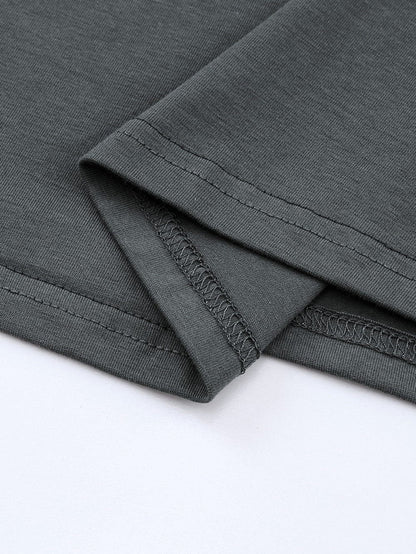 Musical Vibes Oversized Graphic Print Guitar Letter T-Shirt