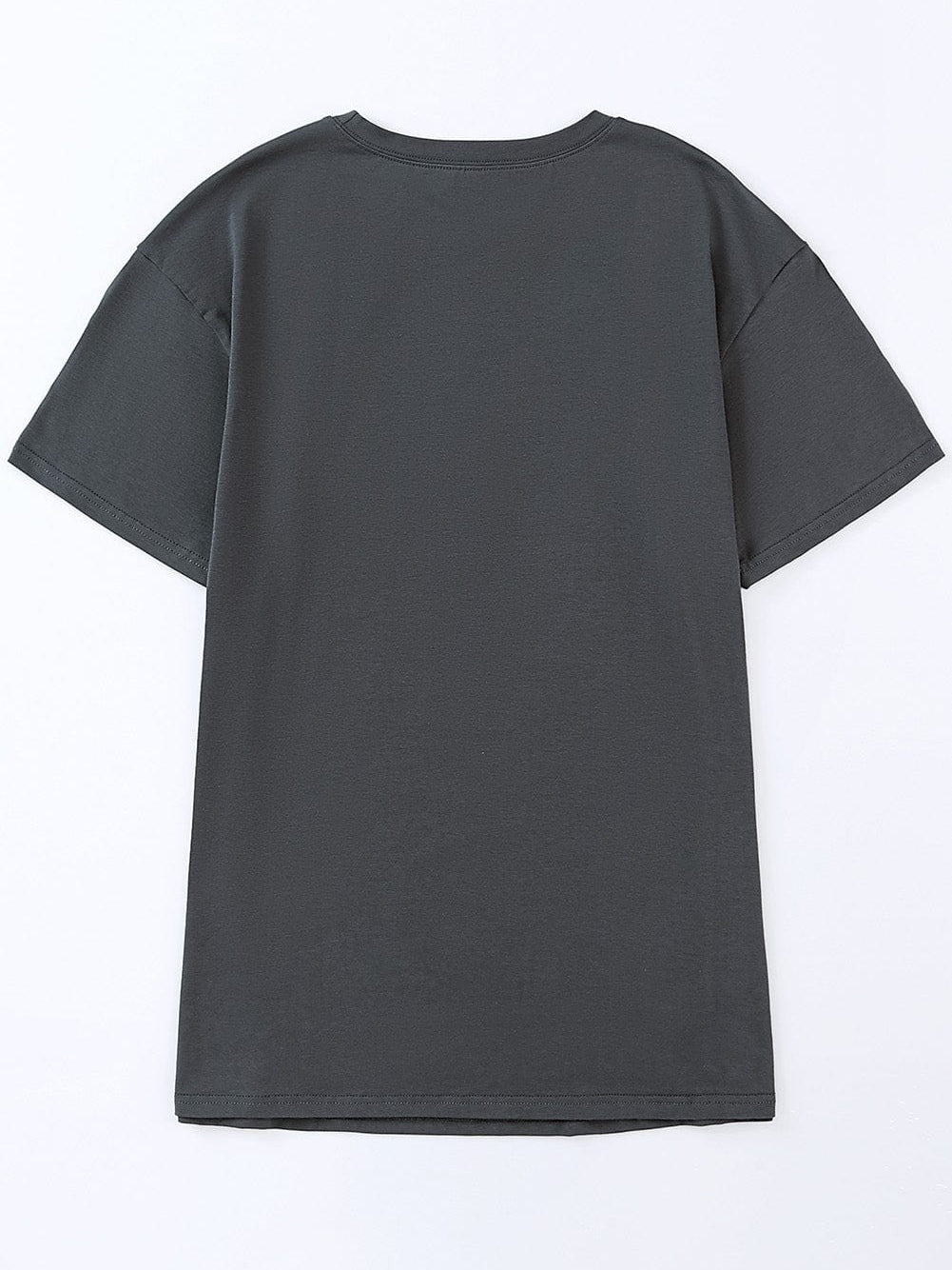 Musical Vibes Oversized Graphic Print Guitar Letter T-Shirt