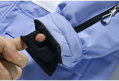 Men's Women's Ski Jacket Outdoor Winter Thermal Warm Windproof Breathable Windbreaker Winter Jacket for Skiing Camping / Hiking Snowboarding Ski