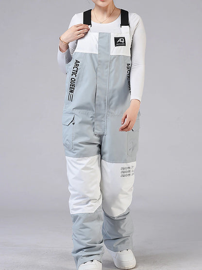 ARCTIC QUEEN Men's Women's Ski / Snow Pants Outdoor Winter Thermal Warm Waterproof Windproof Breathable Bib Pants Bottoms for Skiing Camping / Hiking Ski Winter Sports