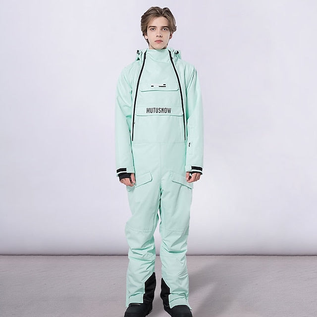 Men's Women's Ski Suit Outdoor Winter Thermal Warm Waterproof Windproof Breathable Snow Suit for Skiing Snowboarding Winter Sports