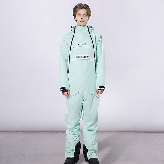 Men's Women's Ski Suit Outdoor Winter Thermal Warm Waterproof Windproof Breathable Snow Suit for Skiing Snowboarding Winter Sports