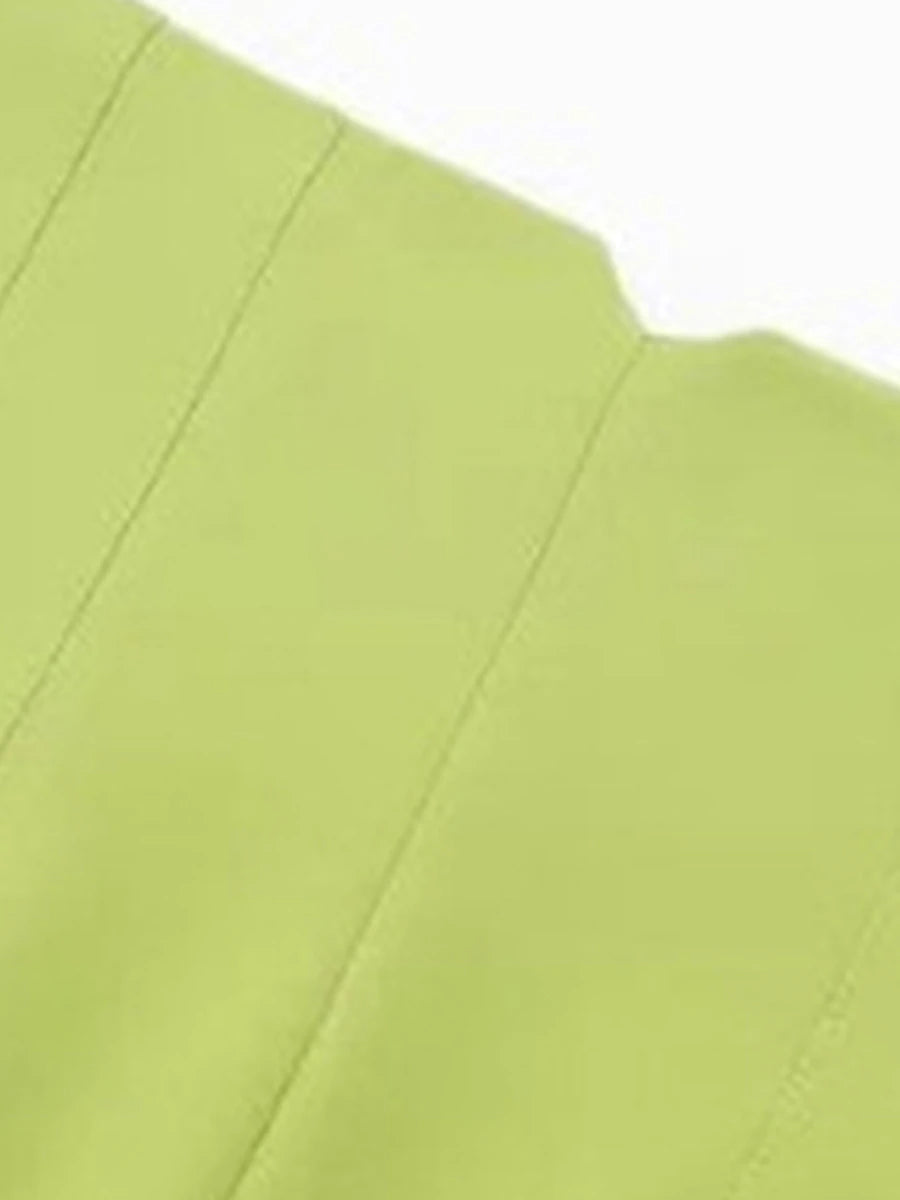 Women's Dress Pants Polyester Solid Color claret Orange red Fashion High Waist Full Length Office Street Fall Winter