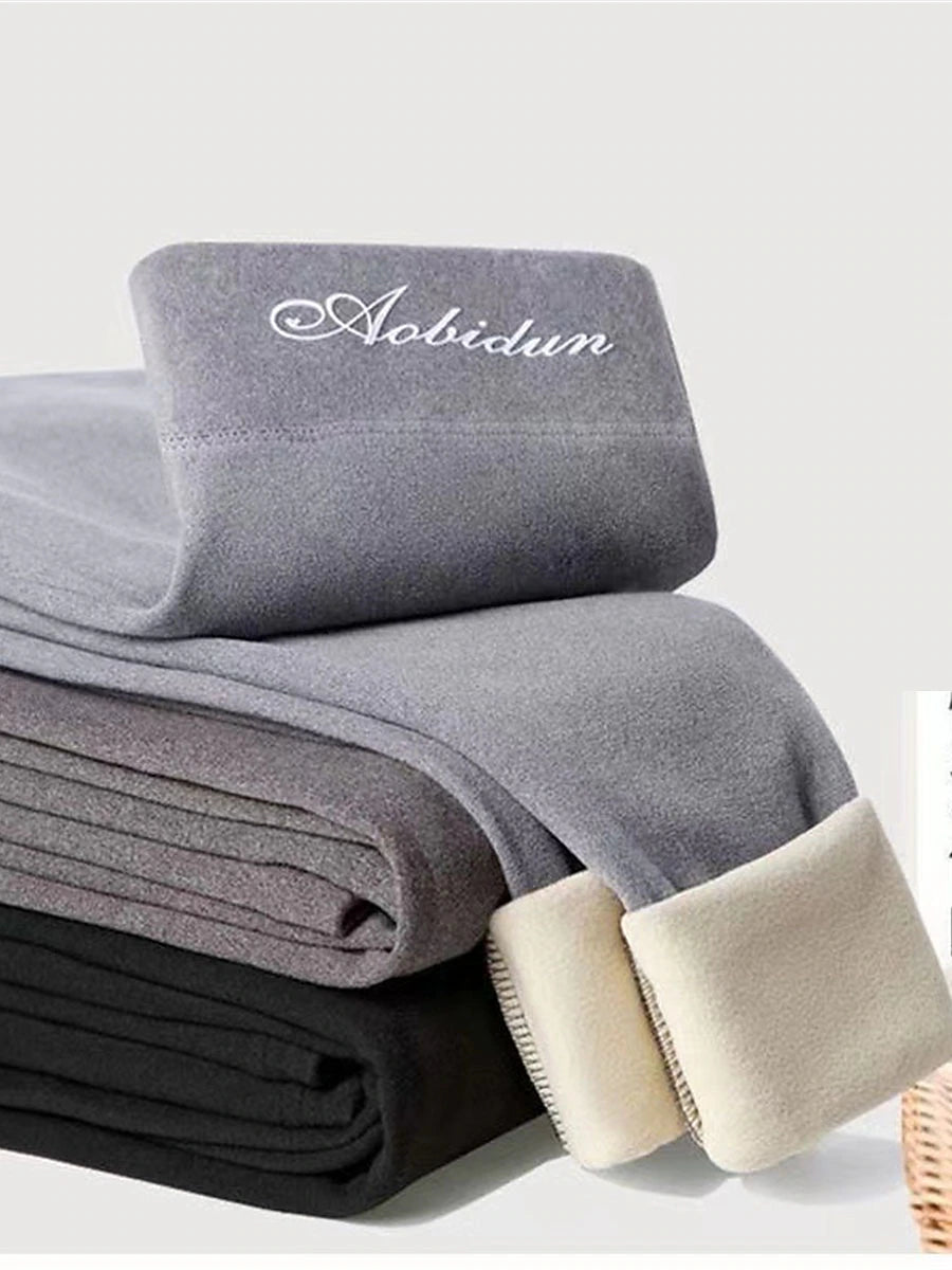 Women's Leggings Polyester Letter Dark-Gray Grey Fashion High Waist Full Length Outdoor Daily Fall Winter