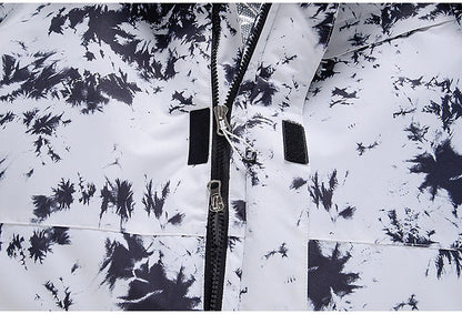 Men's Women's Hoodie Jacket Ski Jacket Outdoor Winter Thermal Warm Waterproof Windproof Breathable Detachable Hood Windbreaker Winter Jacket for Skiing Camping / Hiking Snowboarding Ski