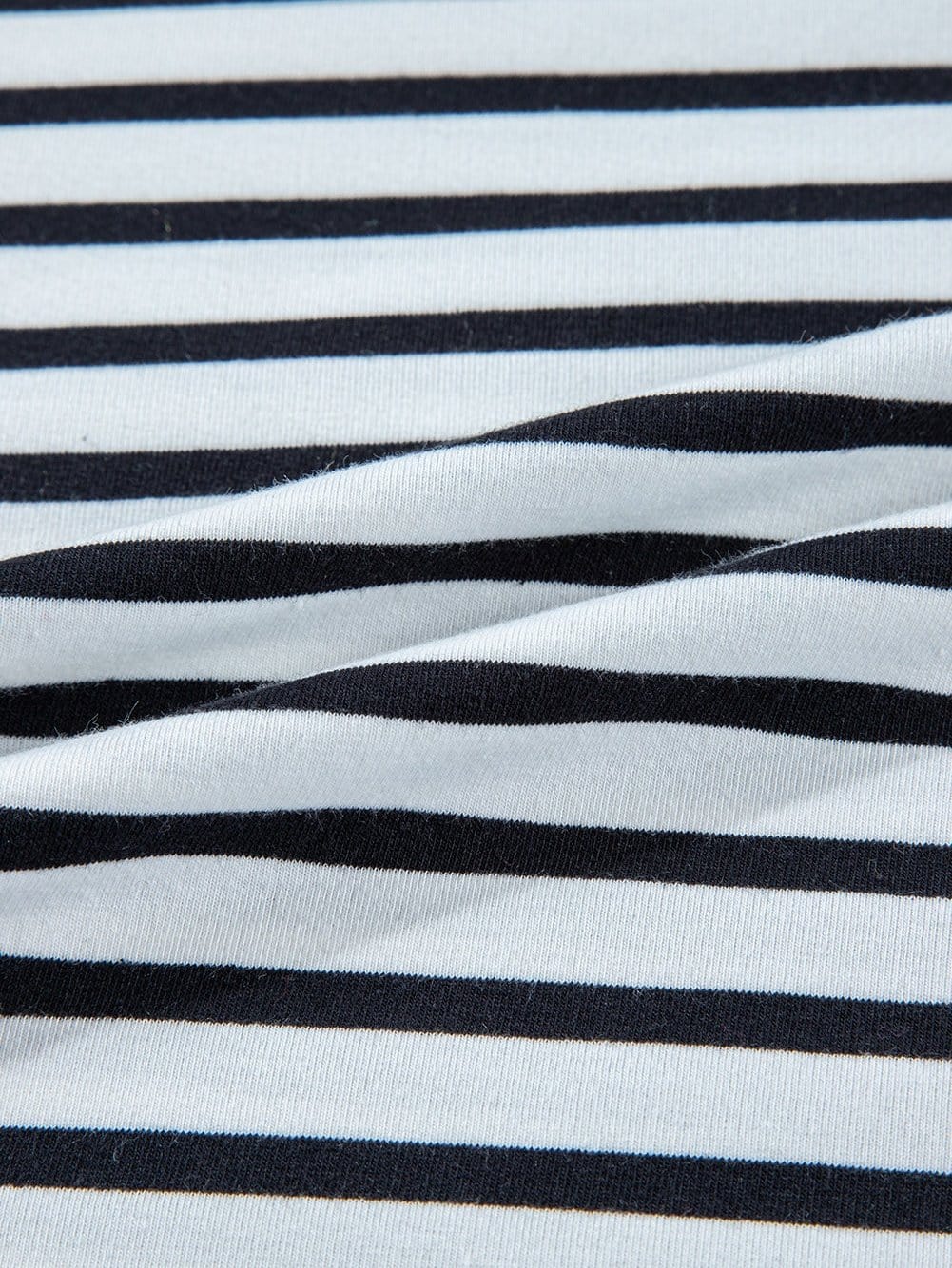 Oversized Black Striped High Low T Shirt with Edgy Exposed Seam