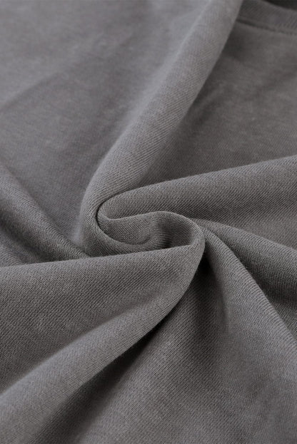 Oversized Crewneck Pullover Workout Long Sleeve Hoodie