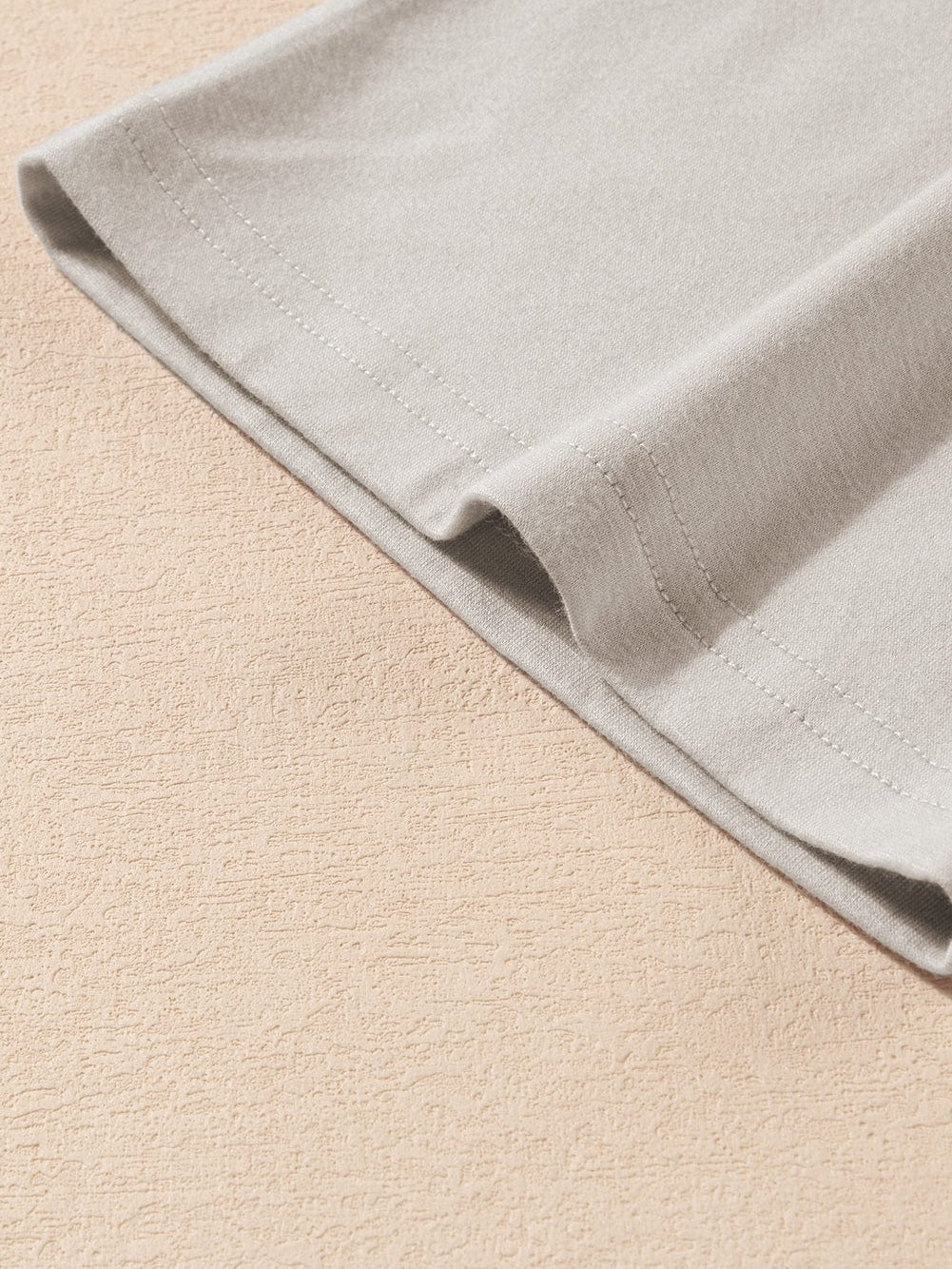 Oversized Heather Grey Relaxed Fit Tee