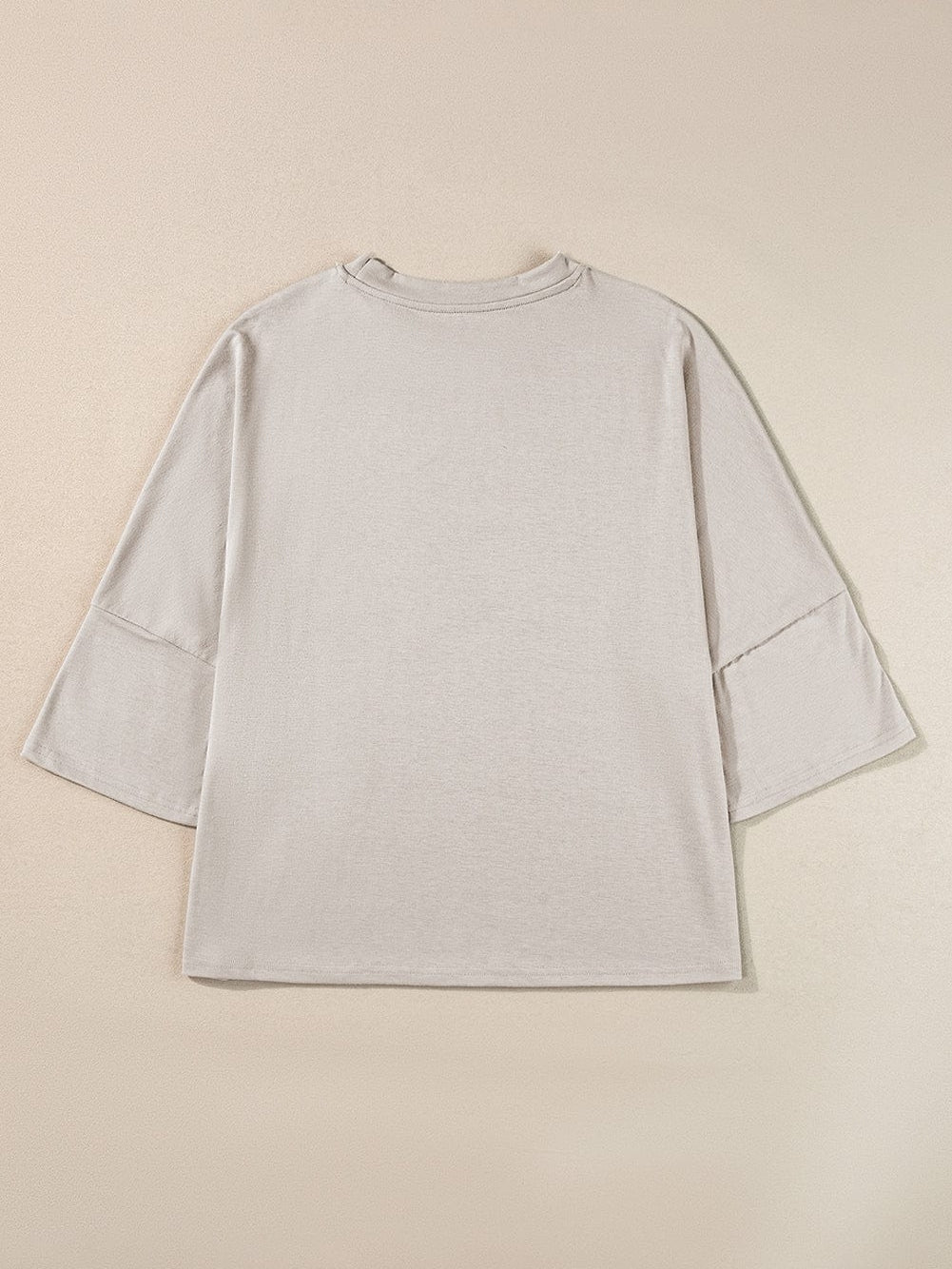 Oversized Heather Grey Relaxed Fit Tee