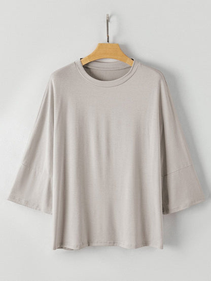 Oversized Heather Grey Relaxed Fit Tee