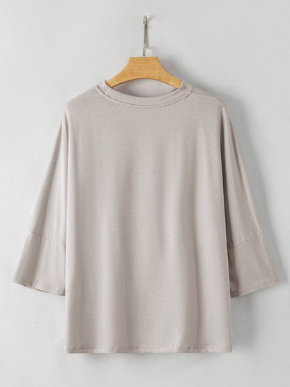 Oversized Heather Grey Relaxed Fit Tee