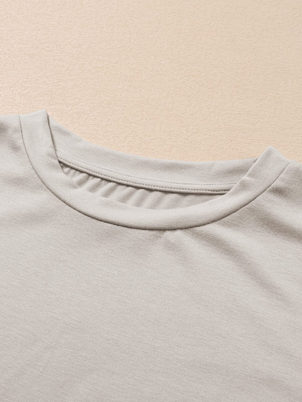 Oversized Heather Grey Relaxed Fit Tee