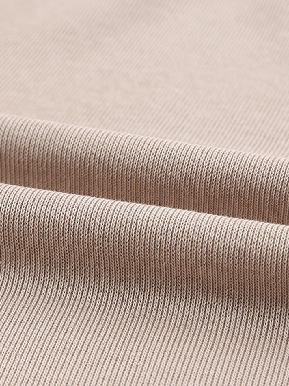 Oversized Khaki Knit Top with Three Quarter Sleeves