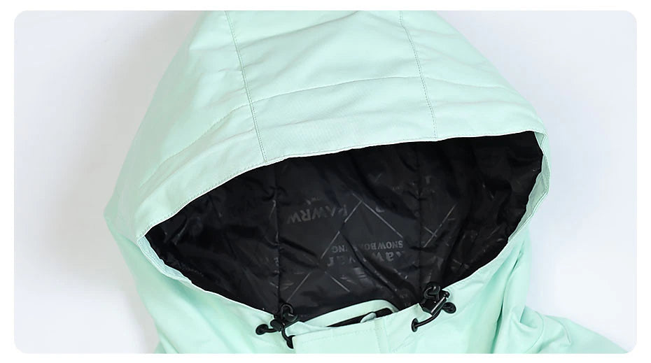 Men's Women's Ski Jacket Outdoor Winter Thermal Warm Reflective Waterproof Windproof Jacket for Snowboarding Ski Winter Sports