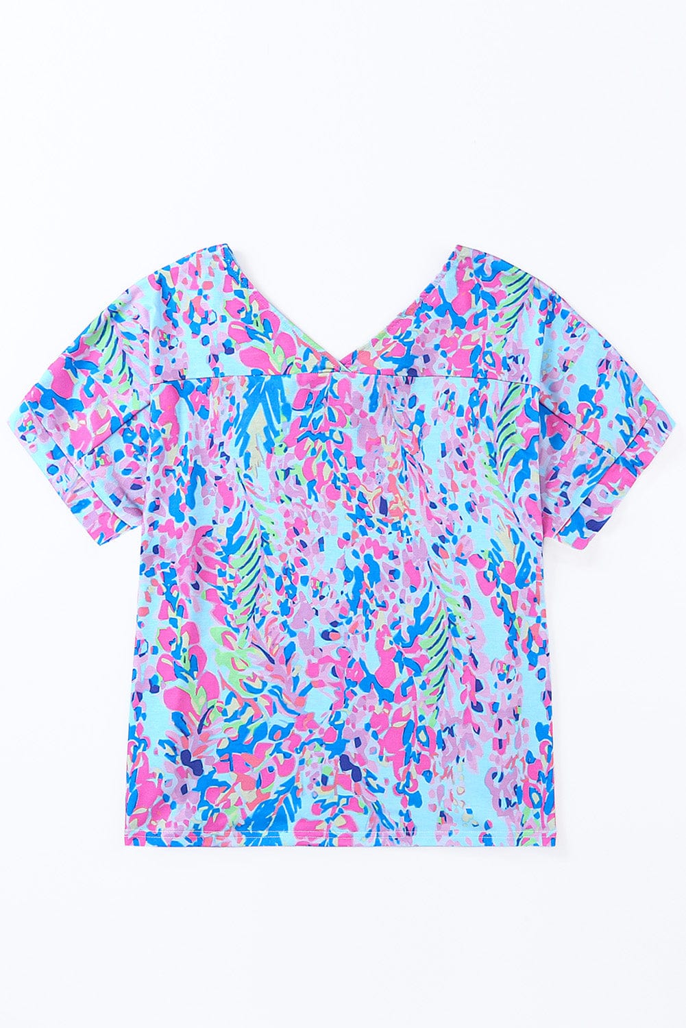 Painted Blossom Flowy Tee