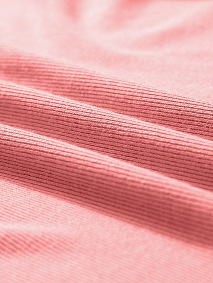 Peach Blossom Floral Ruffle Sleeve Blouse