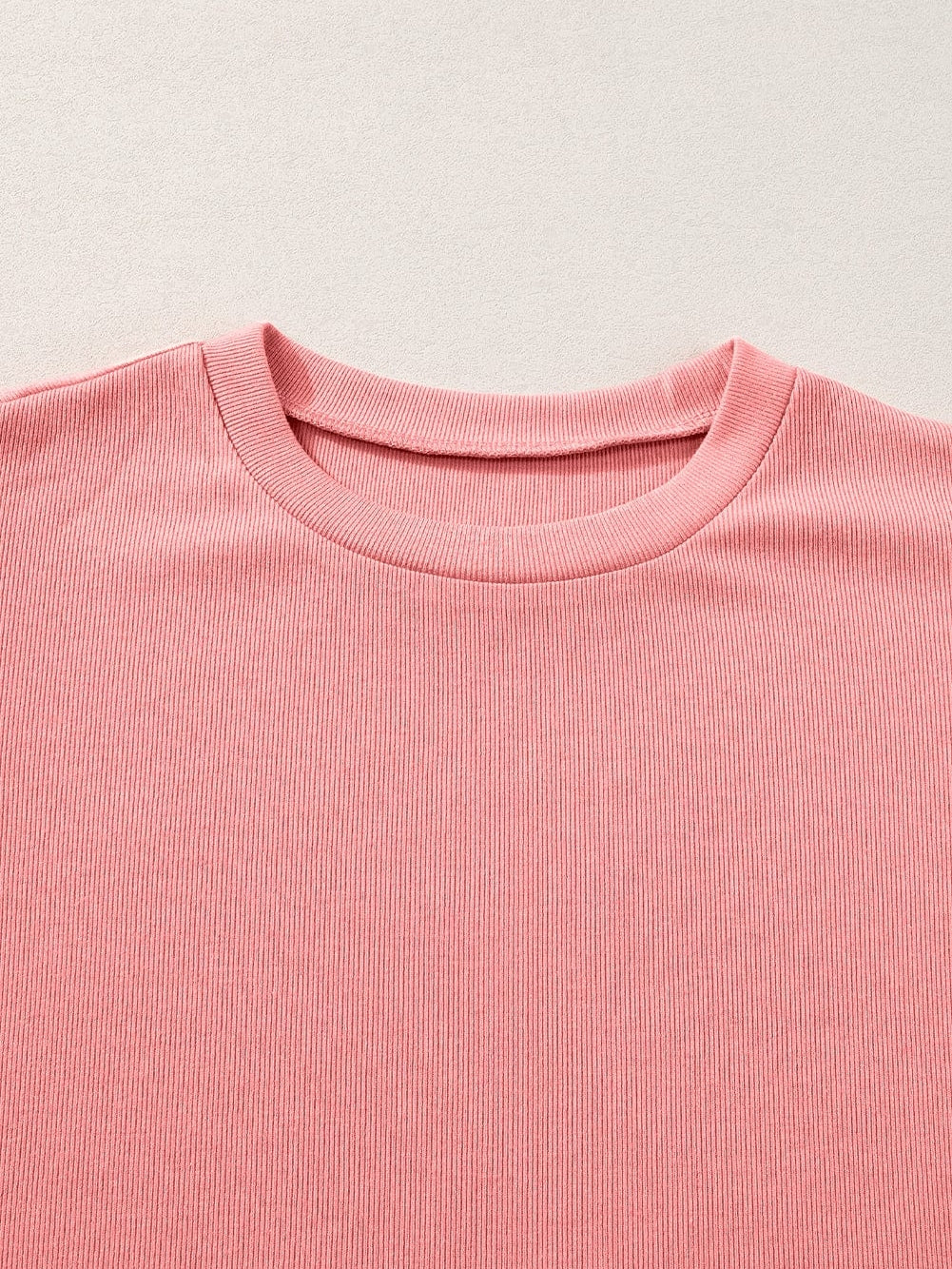 Peach Blossom Floral Ruffle Sleeve Blouse