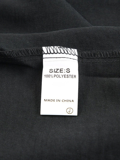 Petite Black Smocked Sleeve Blouse