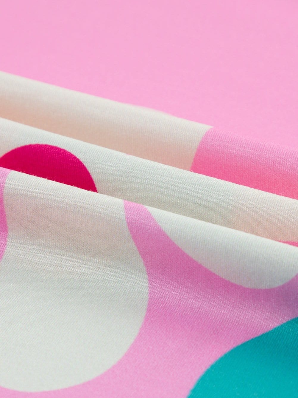 Pink Floral Puff Sleeve Summer Tee