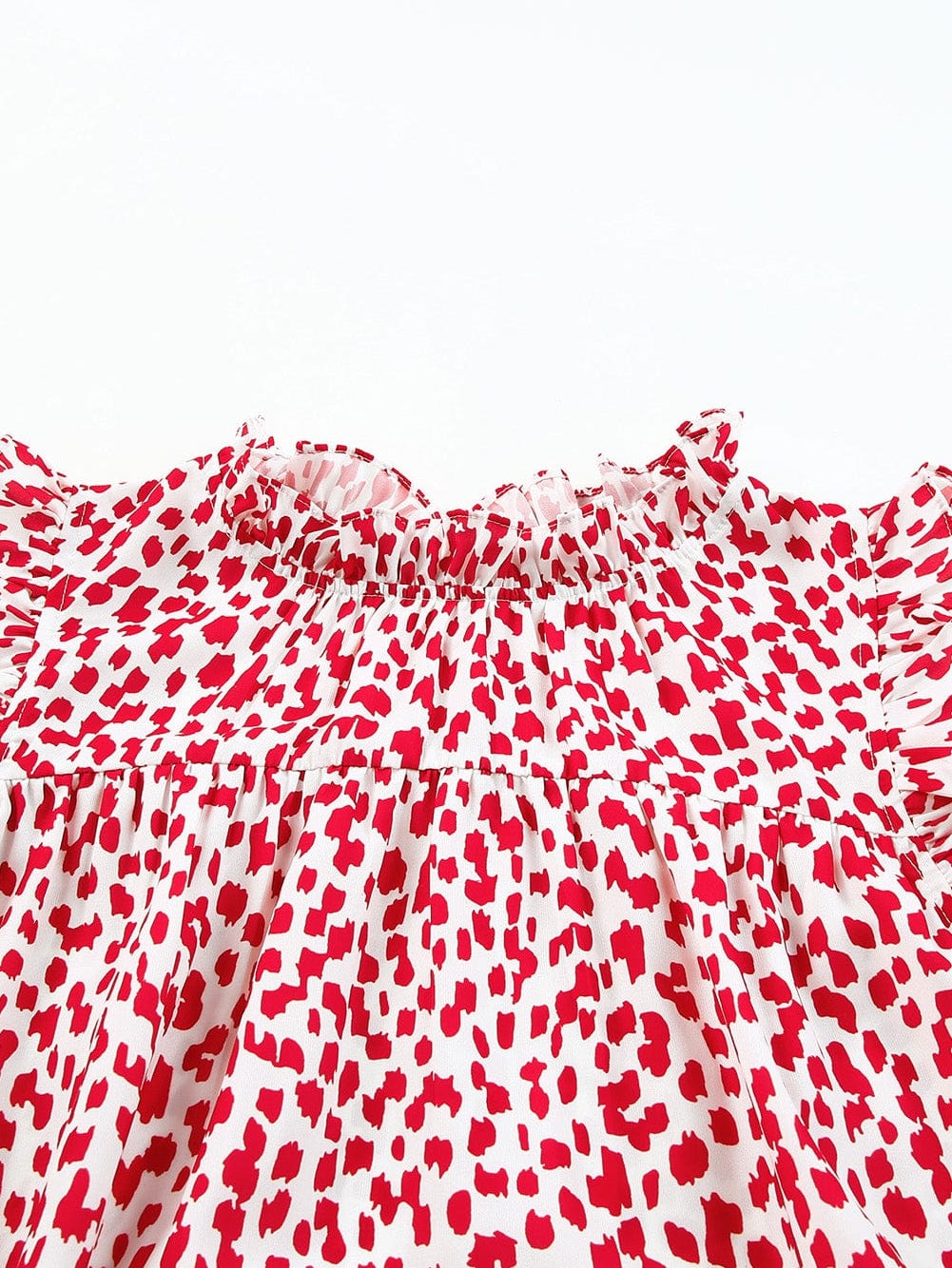 Pink Leopard Lace Detail Sleeveless Mini Dress