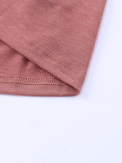 Pink Striped Leopard Patchwork Knee-Length Shift Dress