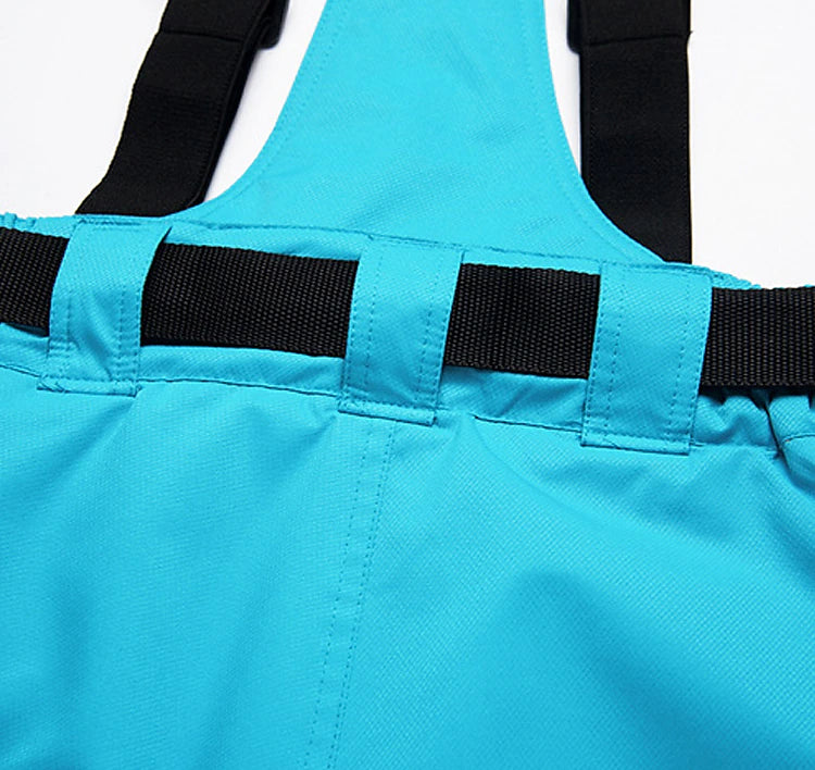 Men's Women's Ski Jacket with Bib Pants Outdoor Winter Thermal Warm Waterproof Windproof Breathable Hooded Clothing Suit for Snowboarding Ski Mountain / Cotton