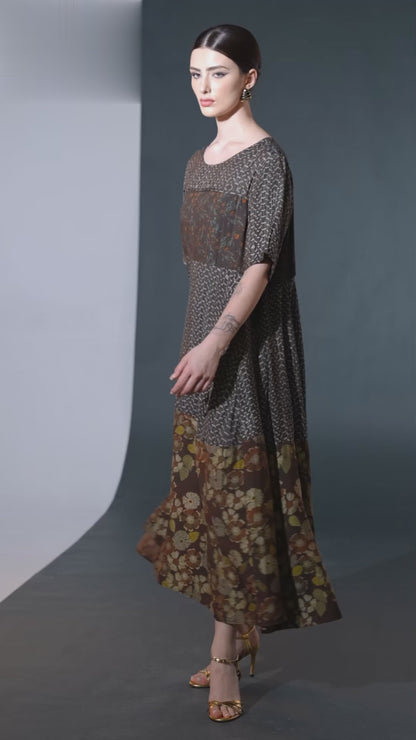 Elegant Bohemian Floral Maxi Dress