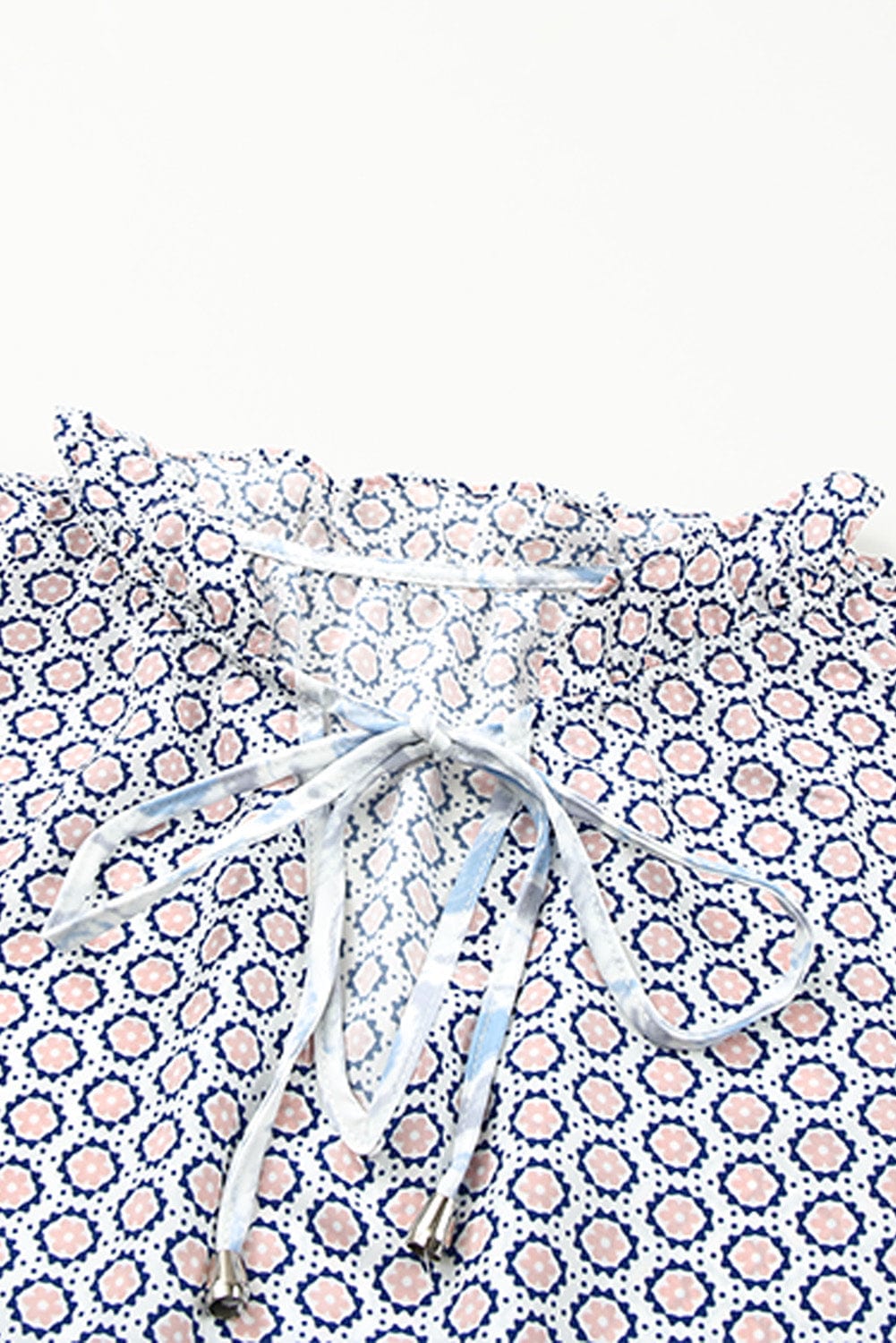 Printed Long Sleeve Loose Bohemian Dress