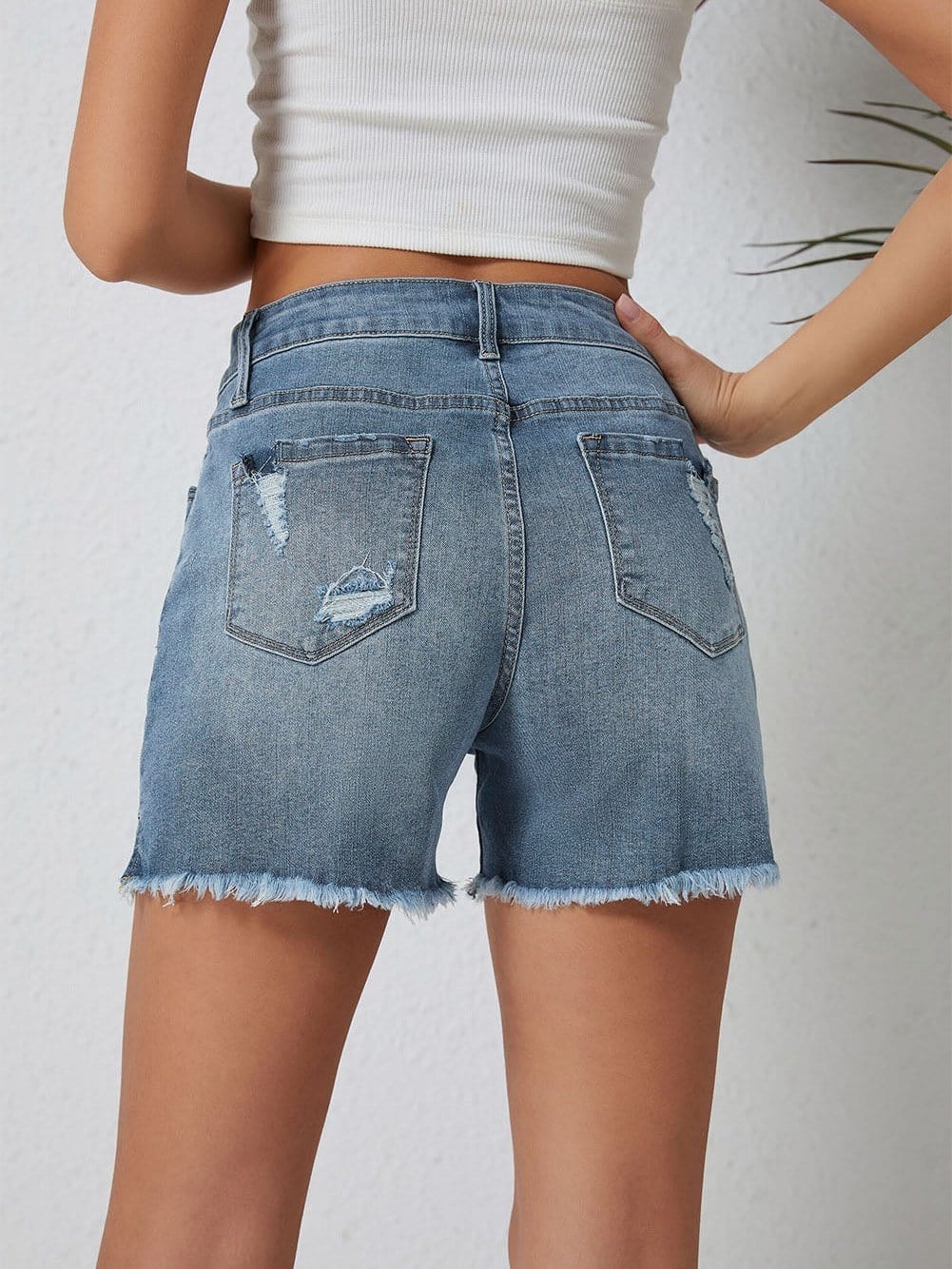 Pure Sleeveless V-Neck Casual Tank Tops