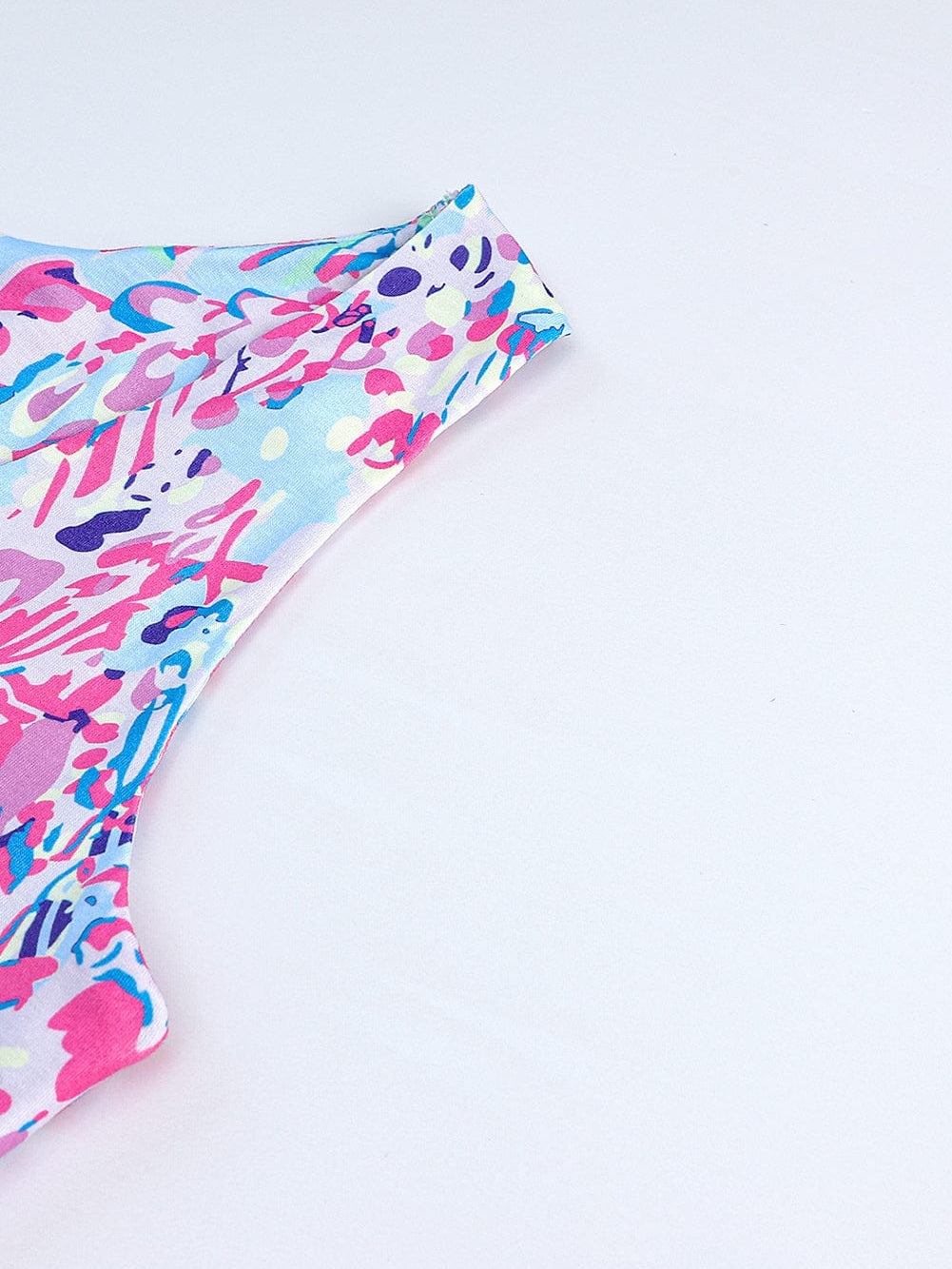 Purple Blossom Sleeveless Maxi Dress