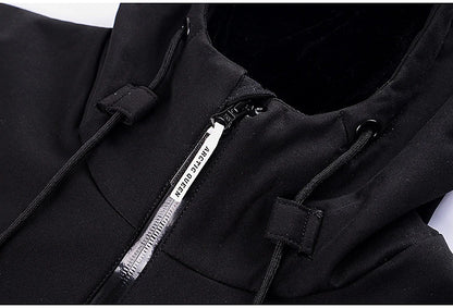 Men's Women's Hoodie Jacket Ski Jacket Outdoor Winter Thermal Warm Windproof Breathable Hooded Windbreaker Winter Jacket for Skiing Camping / Hiking Snowboarding Ski