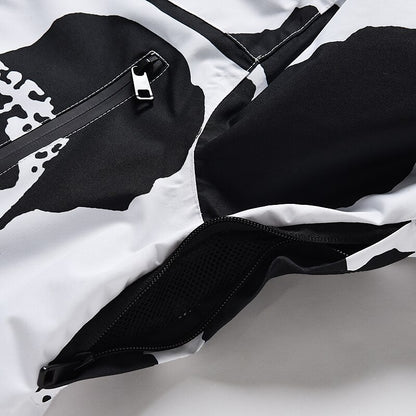 Men's Women's Hoodie Jacket Ski Jacket Outdoor Winter Thermal Warm Windproof Breathable Windbreaker Winter Jacket for Skiing Camping / Hiking Snowboarding Ski