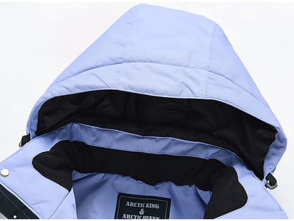 Men's Women's Ski Jacket Outdoor Winter Thermal Warm Windproof Breathable Windbreaker Winter Jacket for Skiing Camping / Hiking Snowboarding Ski