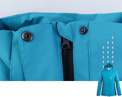 Men's Women's Hoodie Jacket Ski Jacket Outdoor Winter Thermal Warm Adjustable Waterproof Windproof Detachable Hood Windbreaker Winter Jacket for Skiing Camping / Hiking Snowboarding Ski