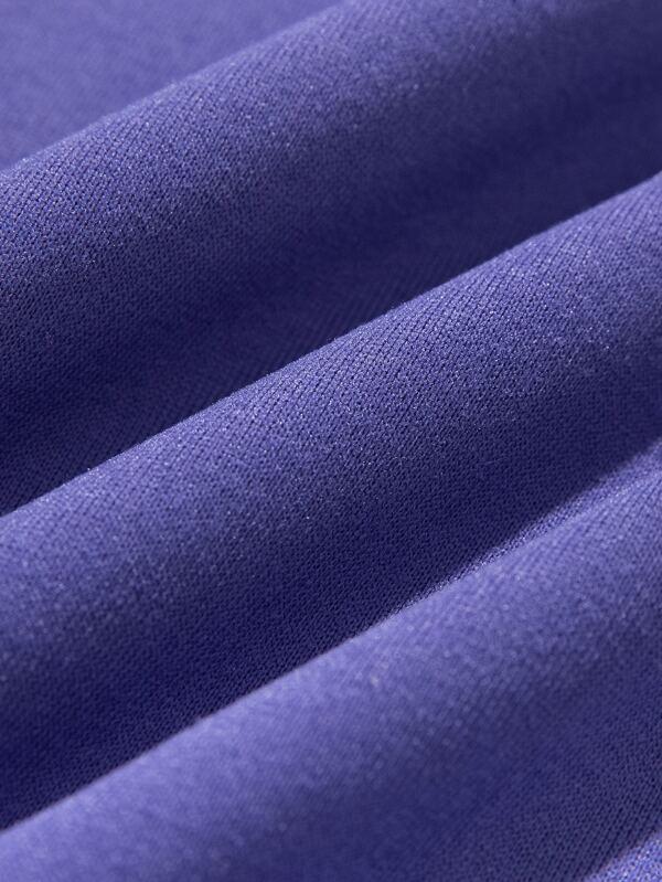 Relaxed Fit Violet Purple Sweatshirt