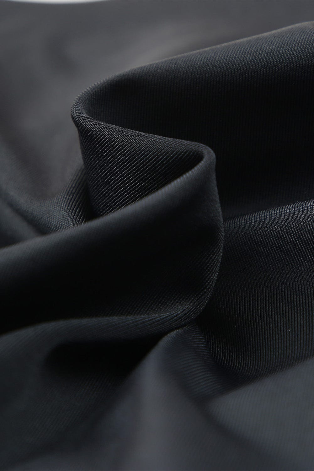 Retro Black and Purple High Waist Swim Shorts