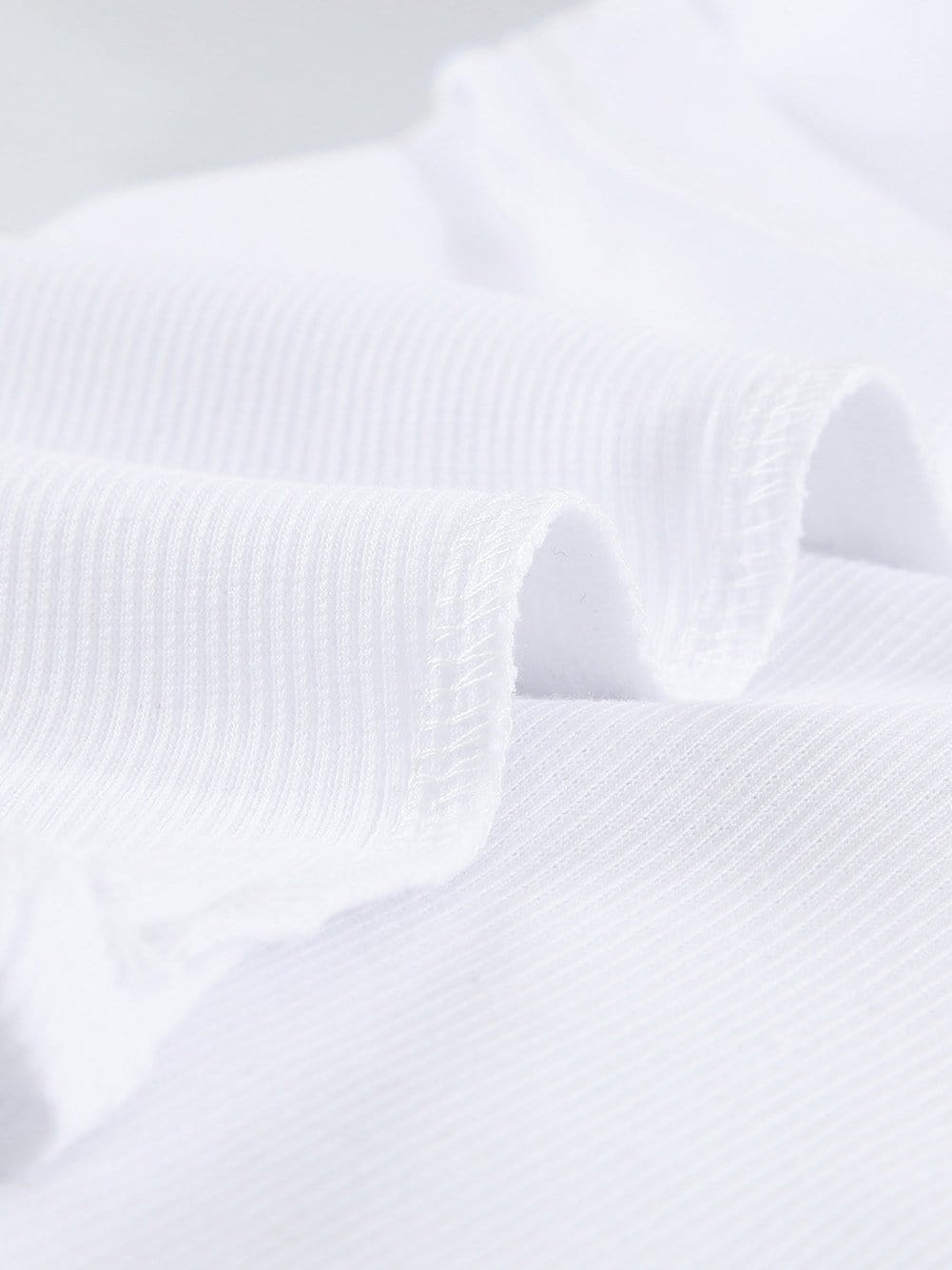 Ribbed Knit White Tank Top - Summer Essential