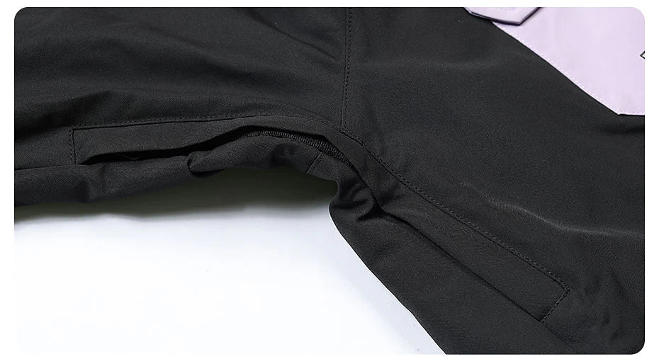 Men's Women's Ski Jacket Outdoor Winter Thermal Warm Reflective Waterproof Windproof Jacket for Snowboarding Ski Winter Sports