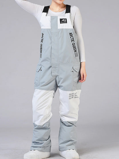 ARCTIC QUEEN Men's Women's Ski / Snow Pants Outdoor Winter Thermal Warm Waterproof Windproof Breathable Bib Pants Bottoms for Skiing Camping / Hiking Ski Winter Sports