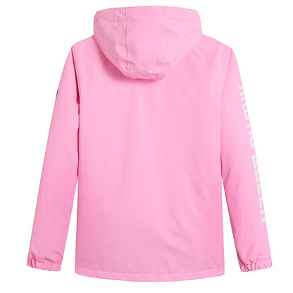 Men's Women's Hoodie Jacket Ski Jacket Outdoor Winter Thermal Warm Waterproof Windproof Breathable Hooded Windbreaker Top for Skiing Camping / Hiking Snowboarding Ski