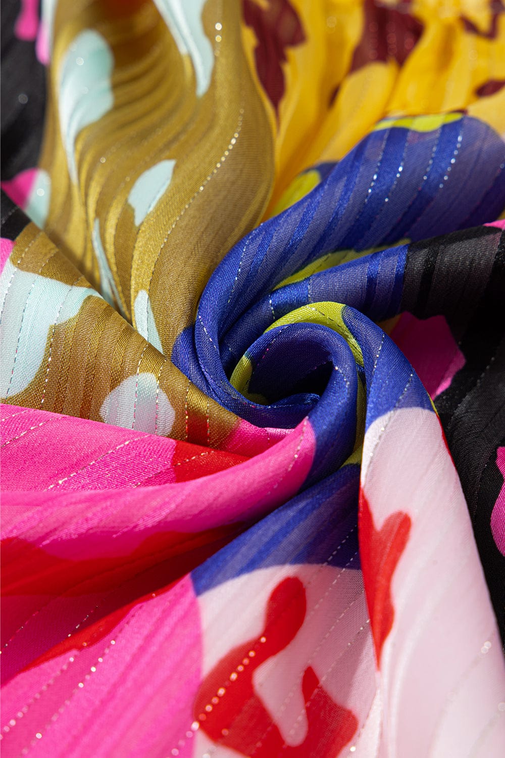 Rose Leopard Print Tiered Ruffle Mini Dress with Puff Sleeves