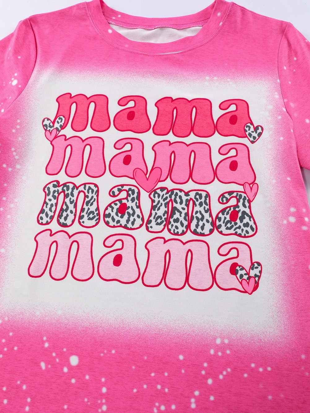 Rose Mama Tie Dye Graphic Tee