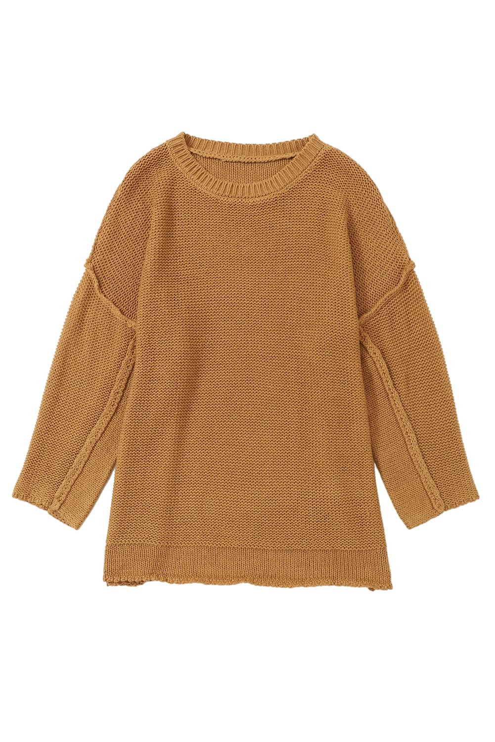 Round Neck Long Sleeve Sweater